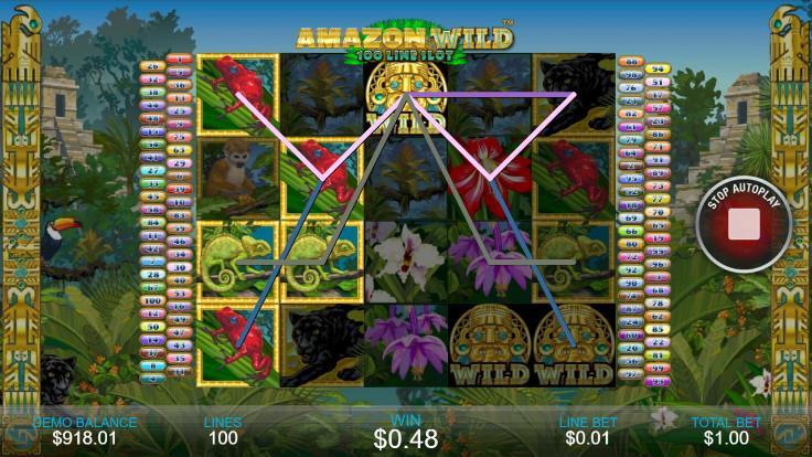 Free Casino Reel Game - AMAZON WILD 1.0.2 Screenshot 8