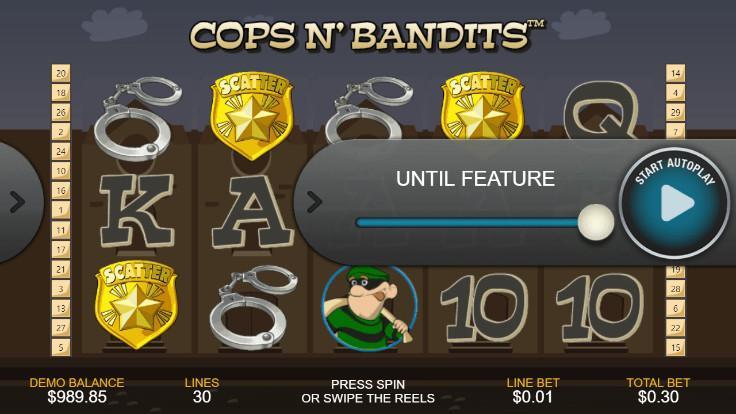 Free Casino Reel Game - COPS AND BANDITS 1.0.3 Screenshot 2