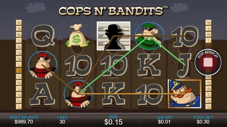 Free Casino Reel Game - COPS AND BANDITS 1.0.3 Screenshot 3