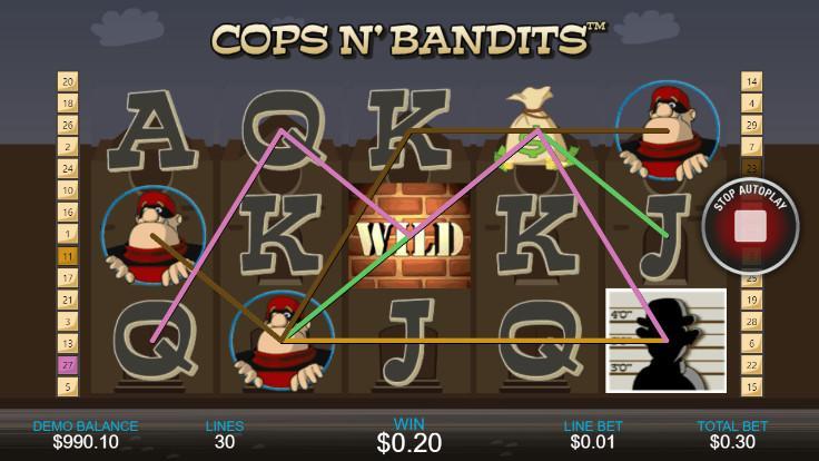Free Casino Reel Game - COPS AND BANDITS 1.0.3 Screenshot 4