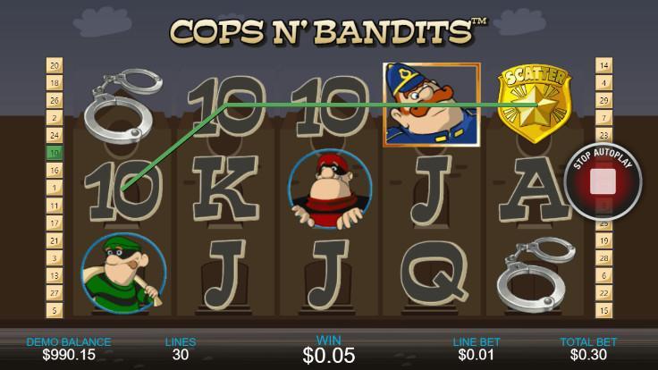 Free Casino Reel Game - COPS AND BANDITS 1.0.3 Screenshot 6