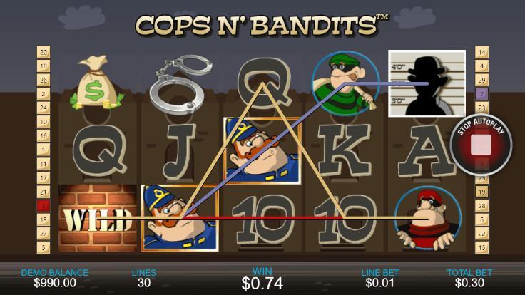 Free Casino Reel Game - COPS AND BANDITS 1.0.3 Screenshot 8