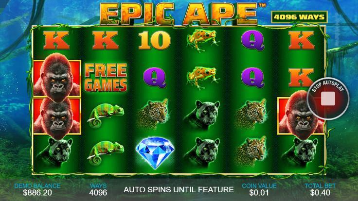Casino Free Reel Game - EPIC APE 1.0.2 Screenshot 2