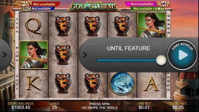 Free Casino Slot Game - God Storms 1.0.1 Screenshot 2