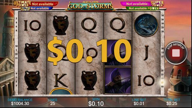 Free Casino Slot Game - God Storms 1.0.1 Screenshot 5