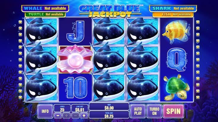 Casino Free Slot Game - GREAT BLUE JACKPOT 1.0.2 Screenshot 1