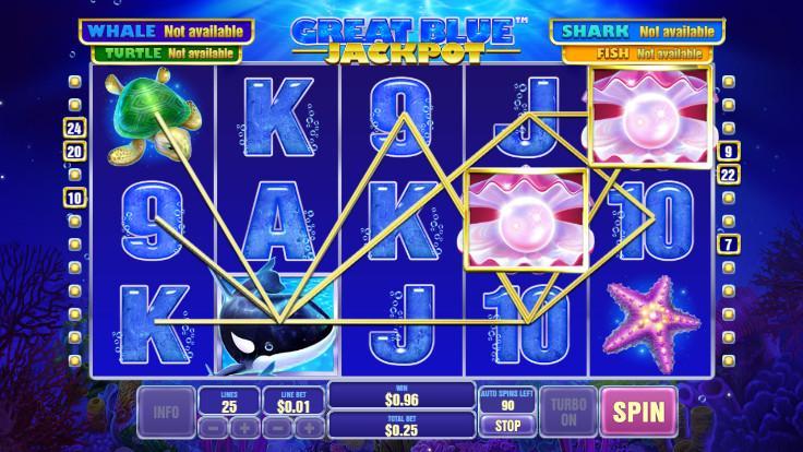 Casino Free Slot Game - GREAT BLUE JACKPOT 1.0.2 Screenshot 4