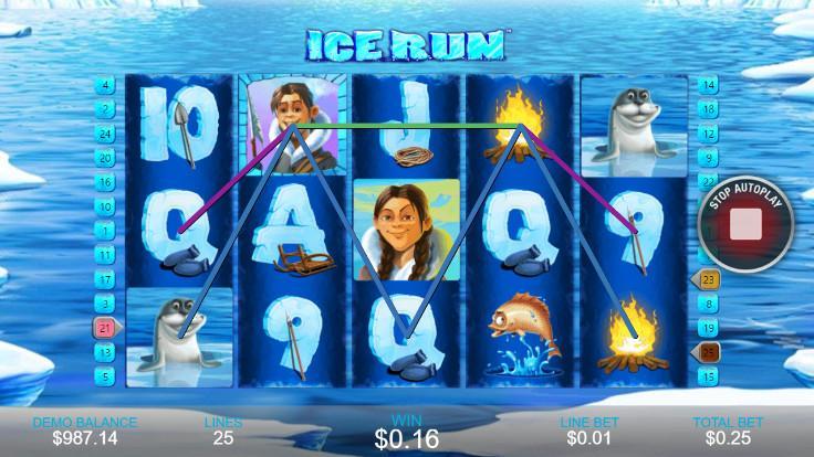 Casino Free Reel Game - ICE RUN 1.0.1 Screenshot 2