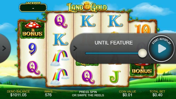 Free Casino Reel Game - LAND OF GOLD 1.0.1 Screenshot 2
