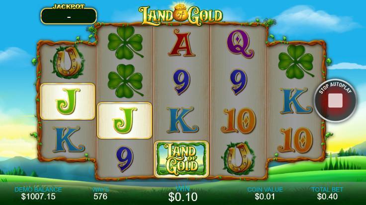 Free Casino Reel Game - LAND OF GOLD 1.0.1 Screenshot 4