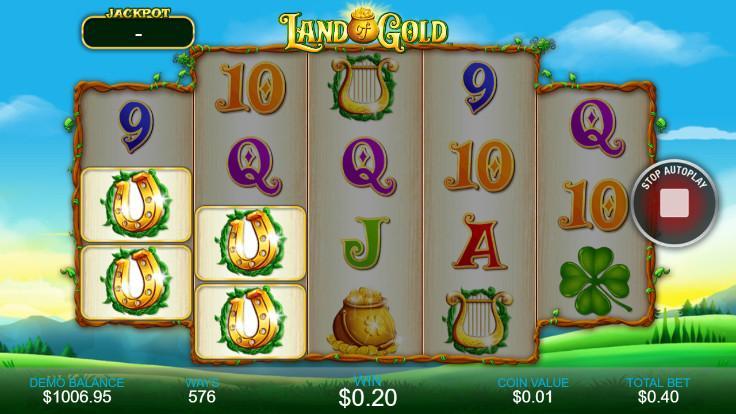 Free Casino Reel Game - LAND OF GOLD 1.0.1 Screenshot 5