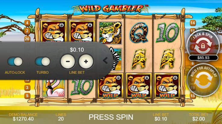 Free Casino Slot Game - WILD GAMBLER 1.0.1 Screenshot 1