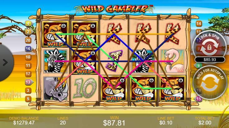 Free Casino Slot Game - WILD GAMBLER 1.0.1 Screenshot 3