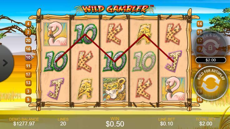 Free Casino Slot Game - WILD GAMBLER 1.0.1 Screenshot 4