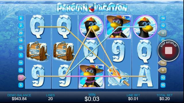 FREE SLOT MACHINE SIMULATOR(PENGUIN VACATION) 1.0.1 Screenshot 3