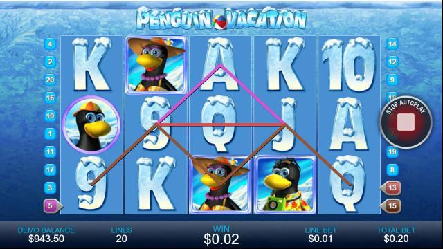 FREE SLOT MACHINE SIMULATOR(PENGUIN VACATION) 1.0.1 Screenshot 4