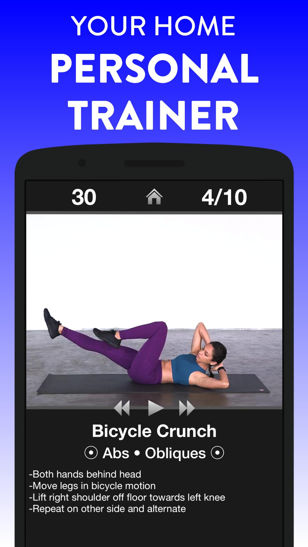 Daily Workouts - Exercise Fitness Workout Trainer 6.12 Screenshot 1