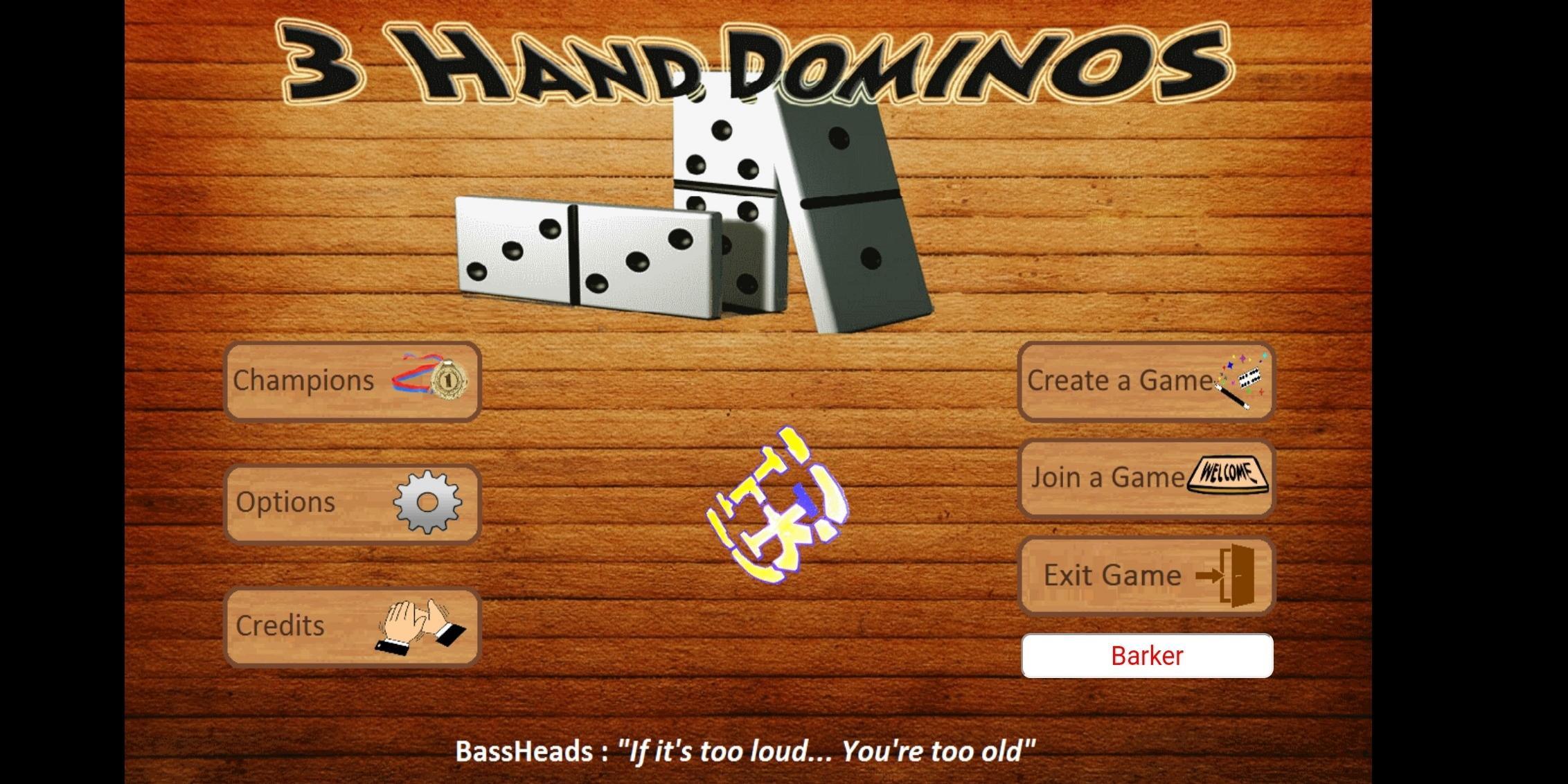 Bassheads 3 Hand Dominos 6.7.5 Screenshot 1