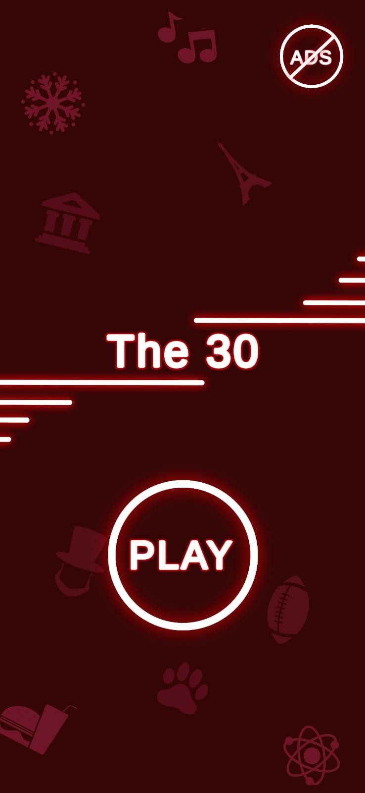 The 30 seconds game 1.06 Screenshot 3