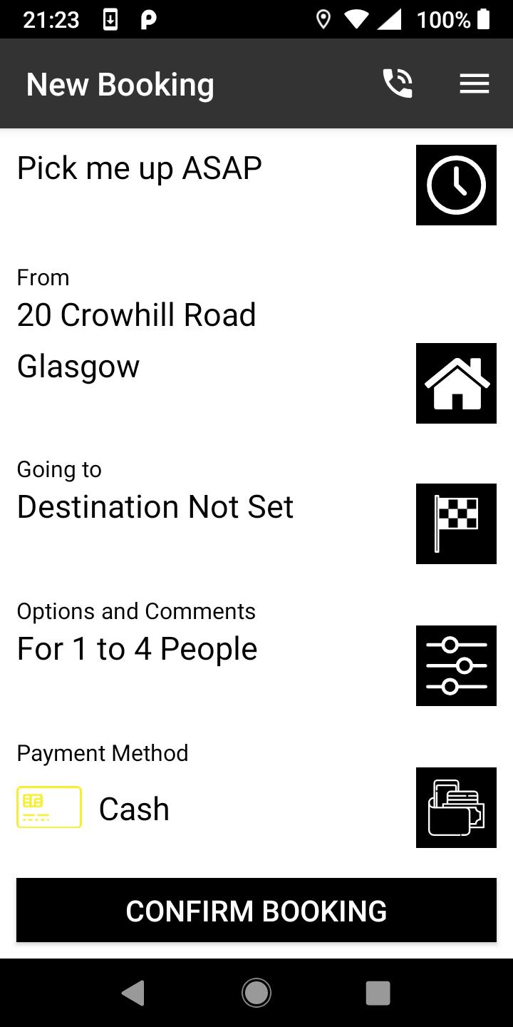1011 Taxis Glasgow 1.201 Screenshot 2