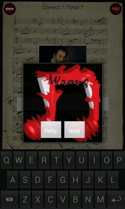 Composer Quiz 1.5 Screenshot 3