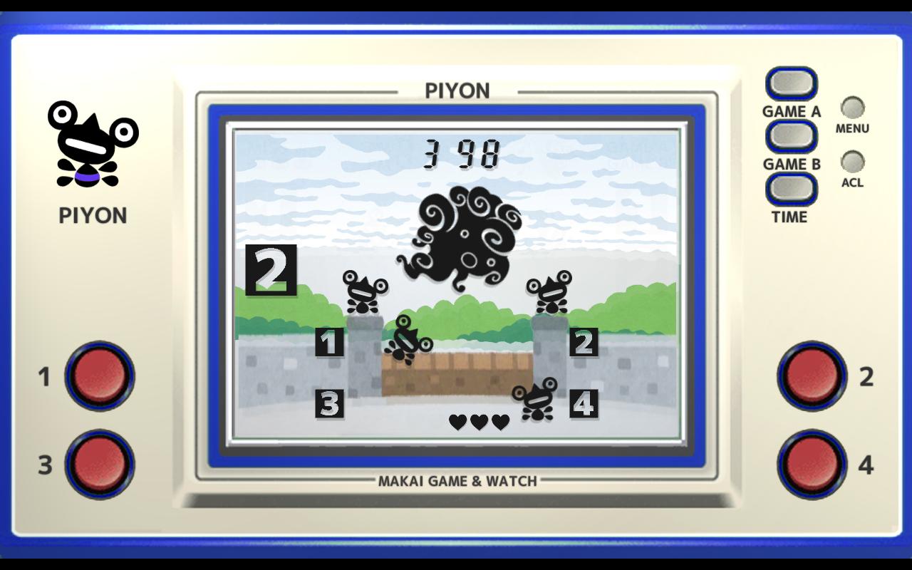 Makai Game & Watch No.02 - PIYON 1.10.1 Screenshot 1