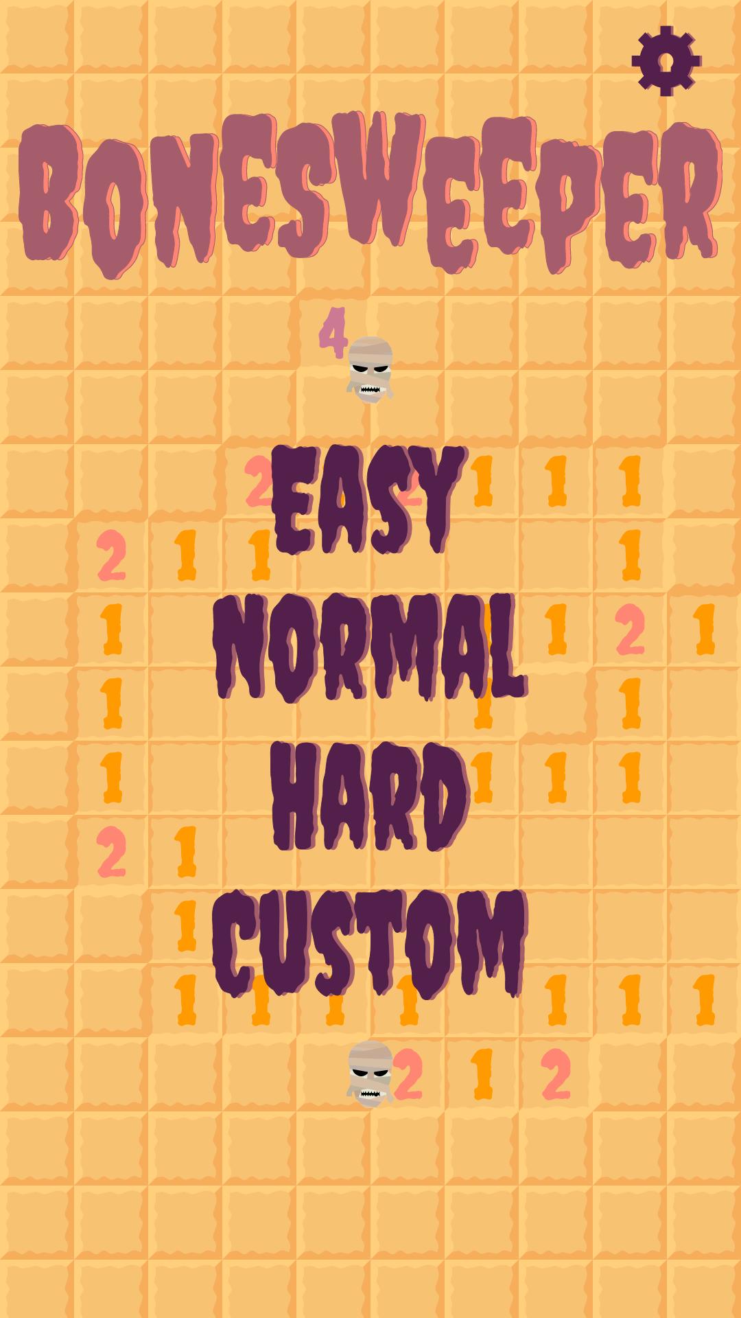 BoneSweeper, a minesweeper 1.6.1 Screenshot 4