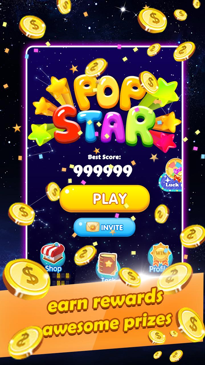 Pop Magic Star - Free Rewards 1.1.2 Screenshot 1