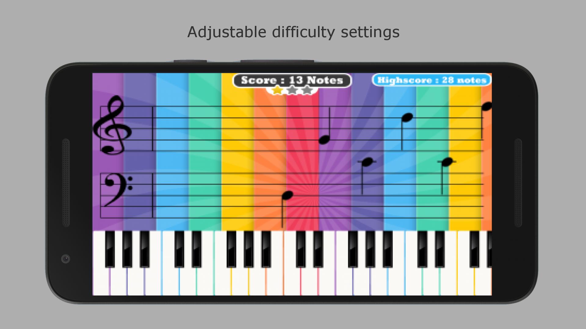 Play Piano : Note Learning Game ***Free edition*** V9.11 + privacy policy Screenshot 2