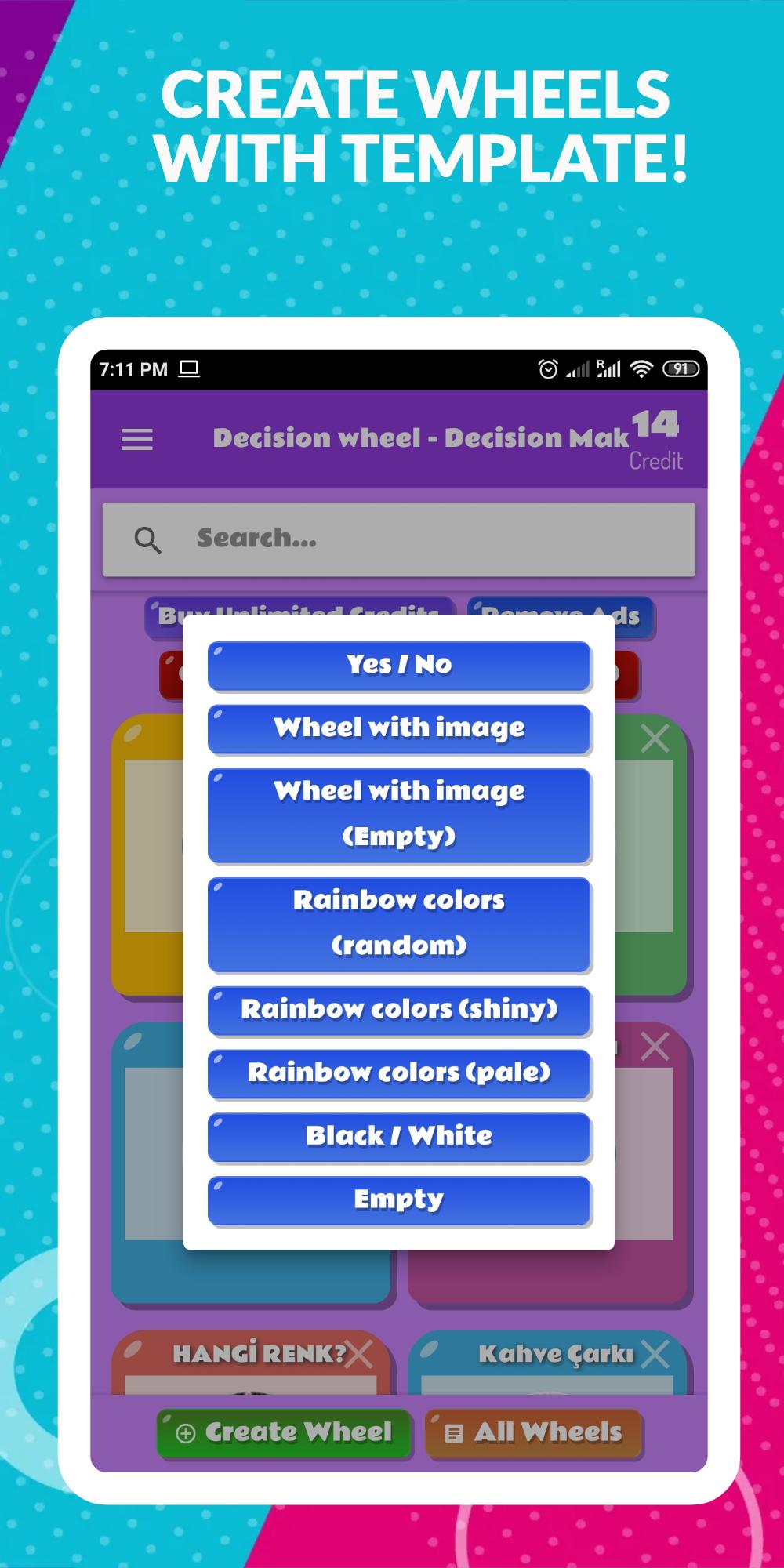 Decision Wheel - Decision Maker 1.1.6 Screenshot 2