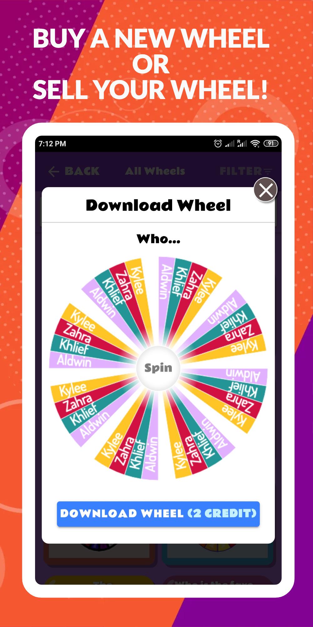 Decision Wheel - Decision Maker 1.1.6 Screenshot 5