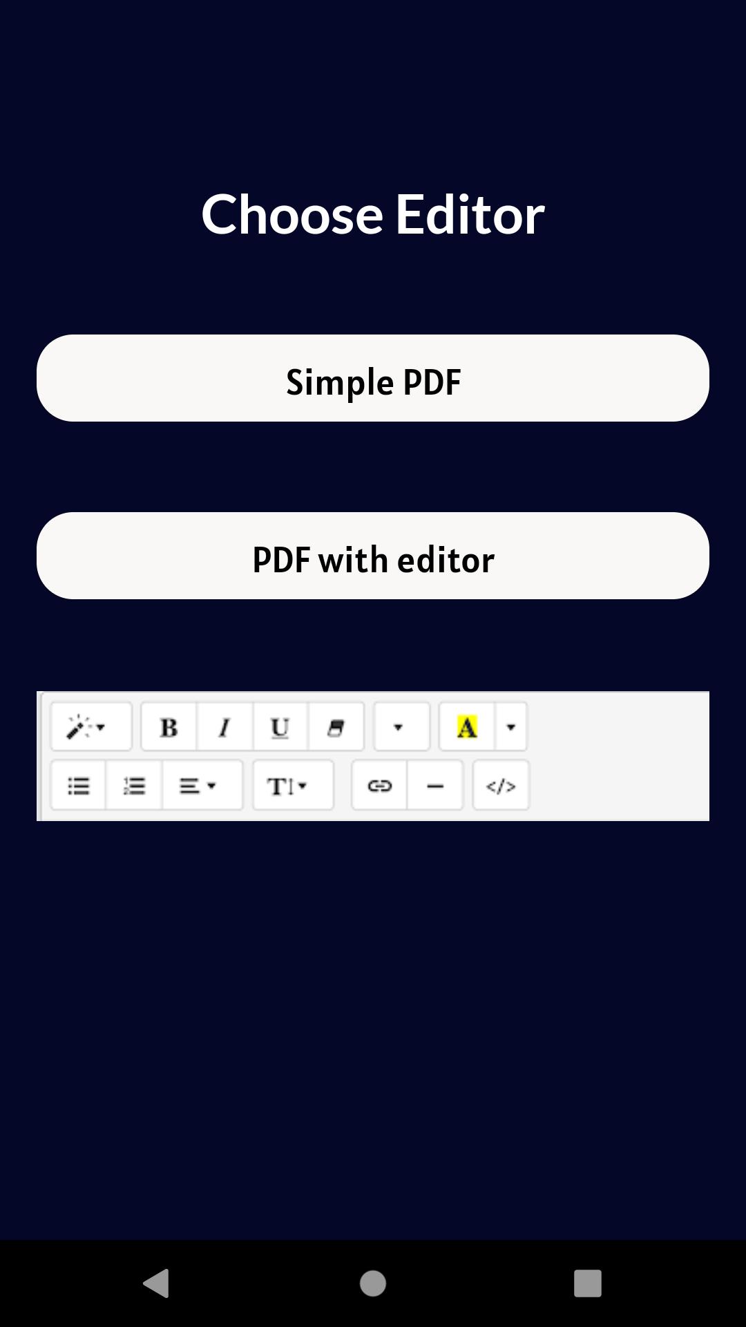 Text to pdf converter 1.2 Screenshot 3