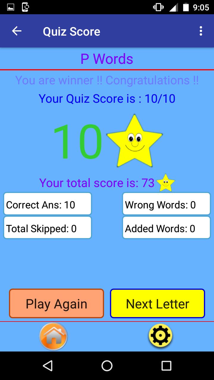 Start With Spelling Quiz 2.0 Screenshot 8