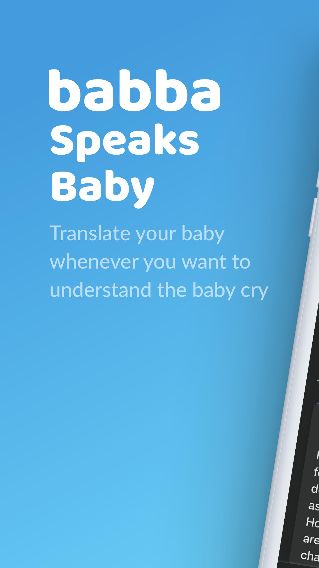 Babba Cry Translator, Baby Language, Tracker 1.0.18 Screenshot 1