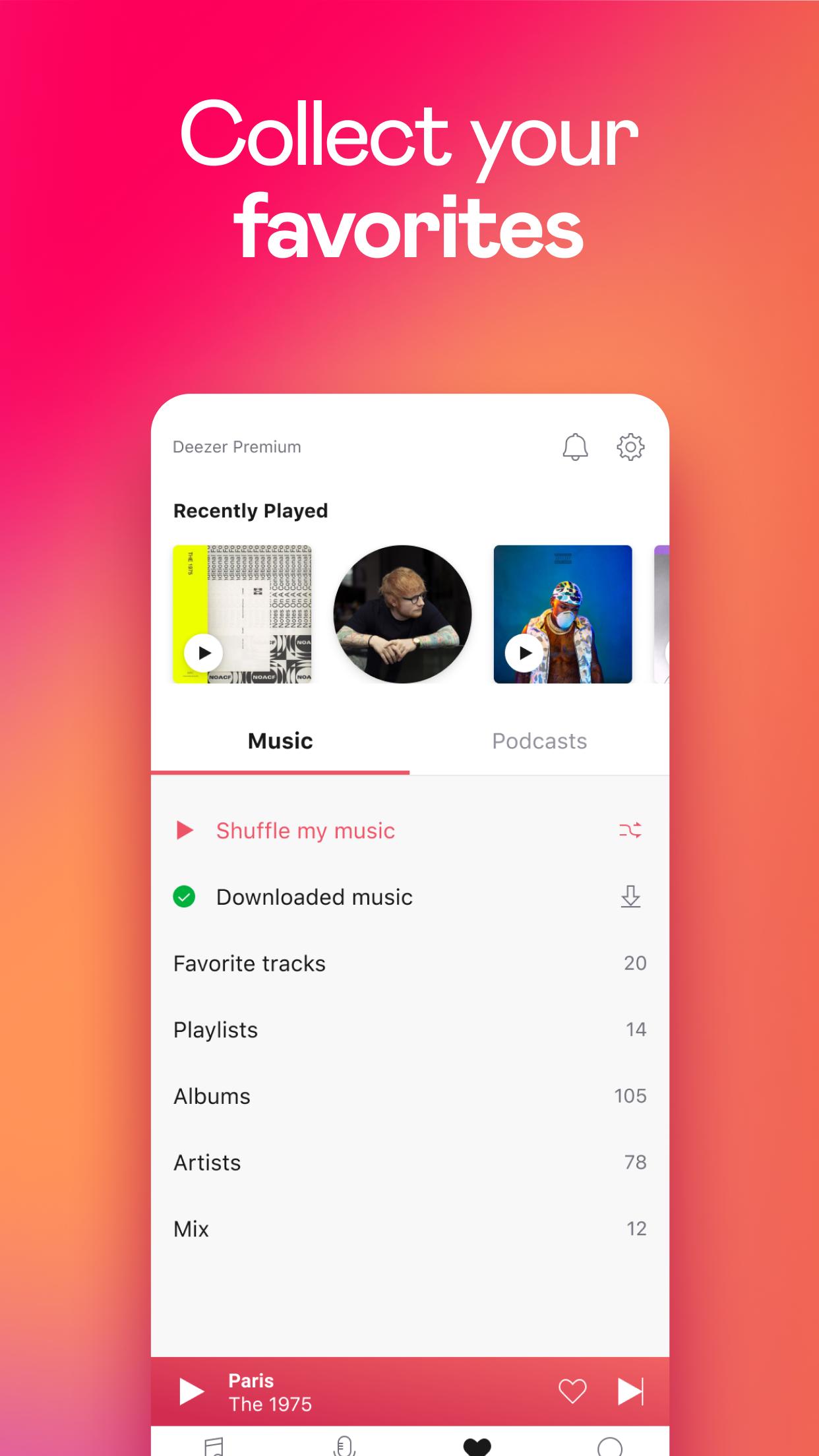Deezer Music Player: Songs, Playlists & Podcasts 6.2.15.139 Screenshot 7