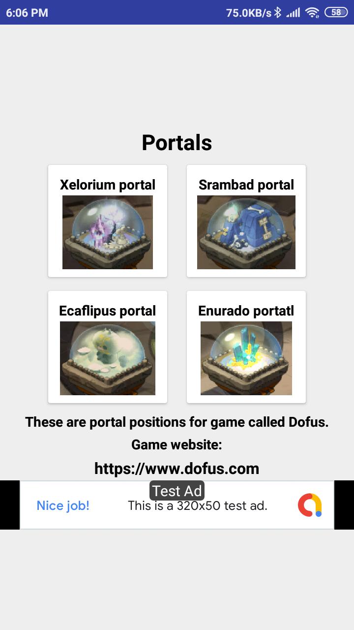 Portal position 1.4 Screenshot 1