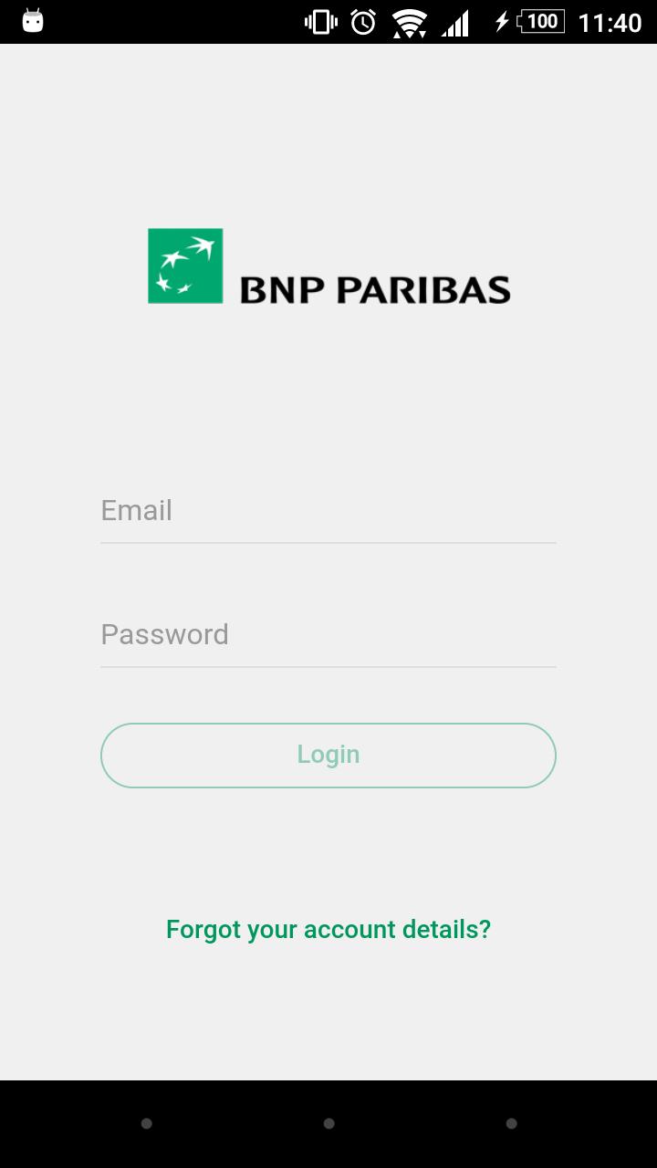 BNP Paribas Attendee 0.0.5 Screenshot 1