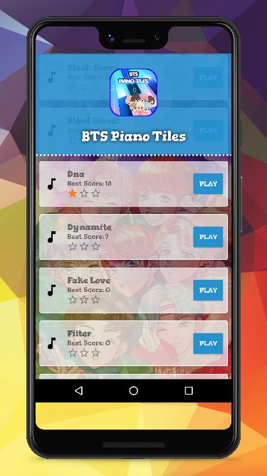 BTS - Piano Tiles Dynamite 4.0 Screenshot 2