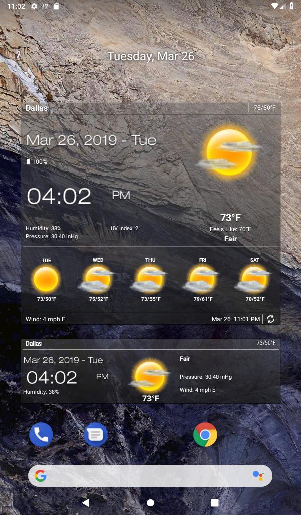 Weather & Clock Widget for Android 6.2.6.7 Screenshot 12