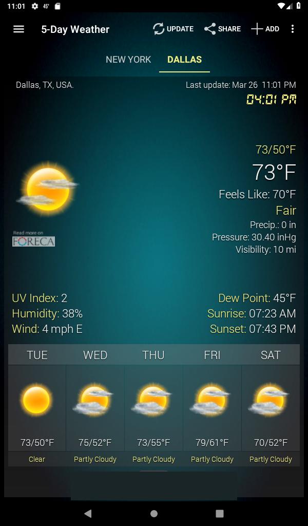 Weather & Clock Widget for Android 6.2.6.7 Screenshot 14