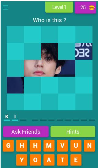 Guess The BTS Members ! 8.1.3z Screenshot 1