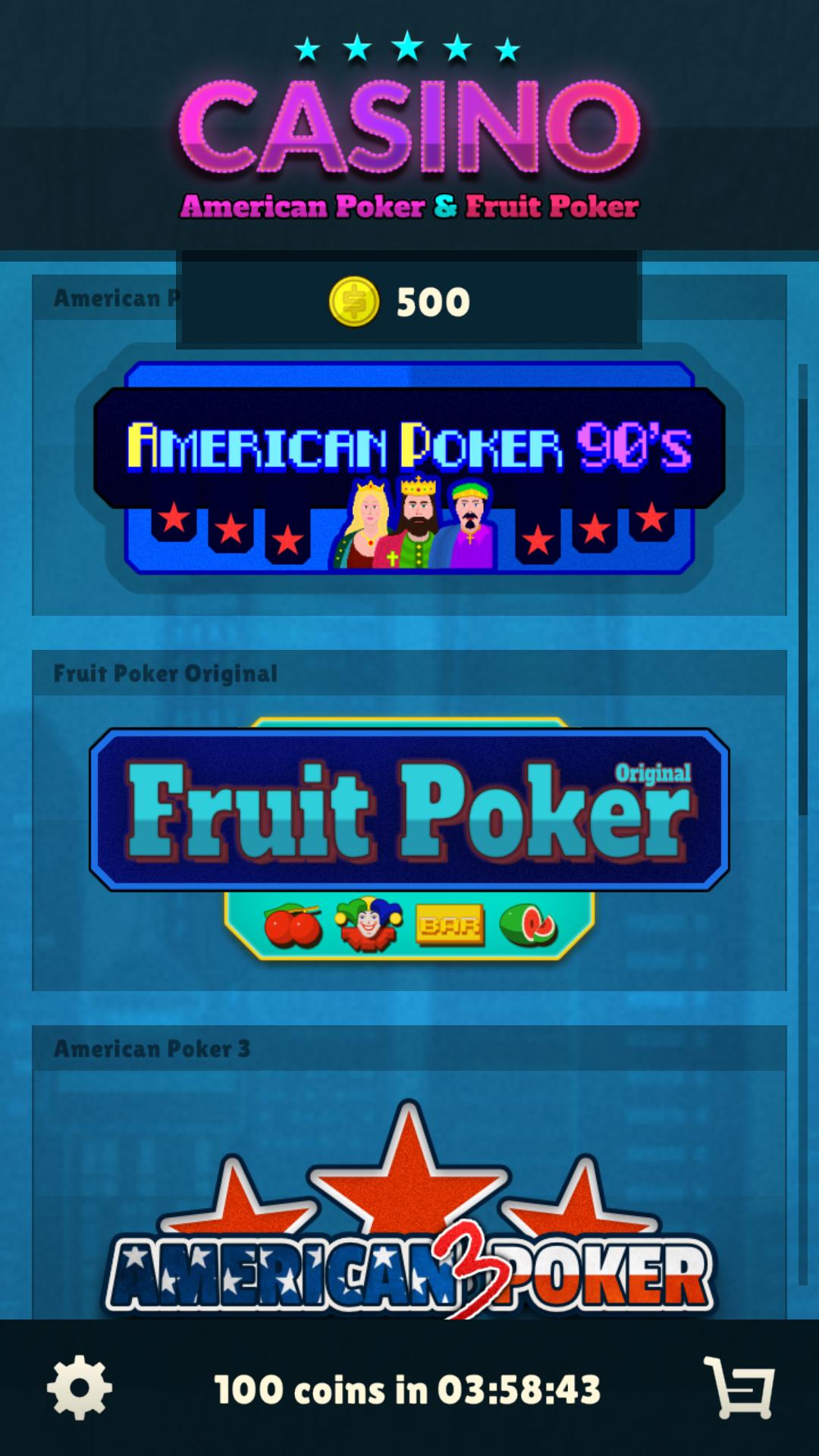 American Poker 90's Casino 2.2.15 Screenshot 1