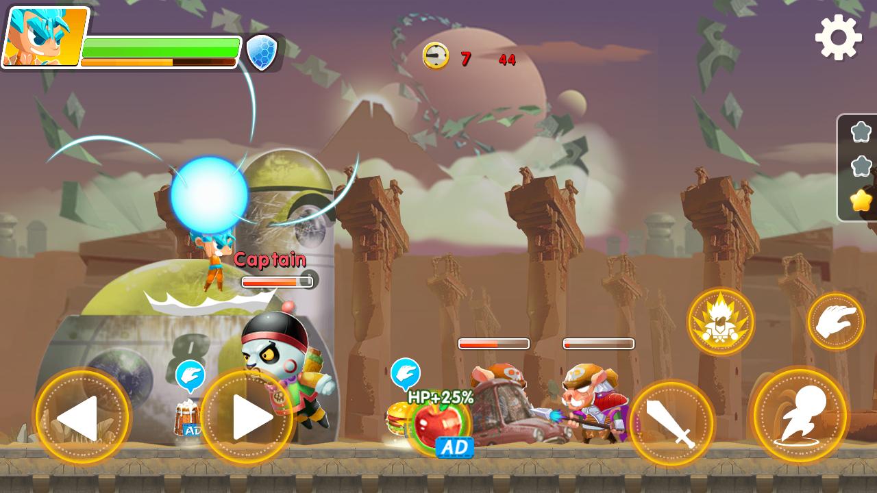 Hero the Man Transform to Super Z SSJ Warriors 1.7.0.109 Screenshot 16