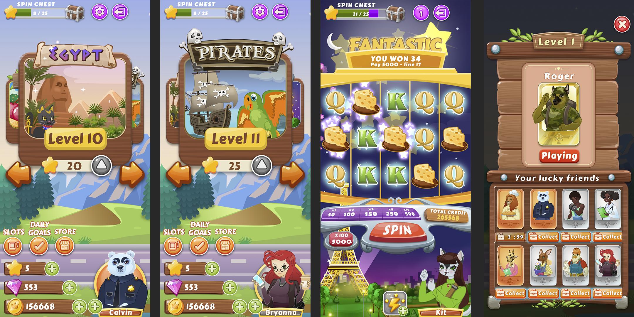 Slots Bonus Free - Star Toon Slots 1.2 Screenshot 5