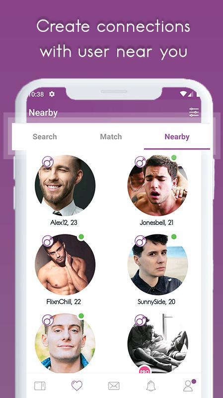 Gay Dating, Chat and Meet 5.0.16 Screenshot 1
