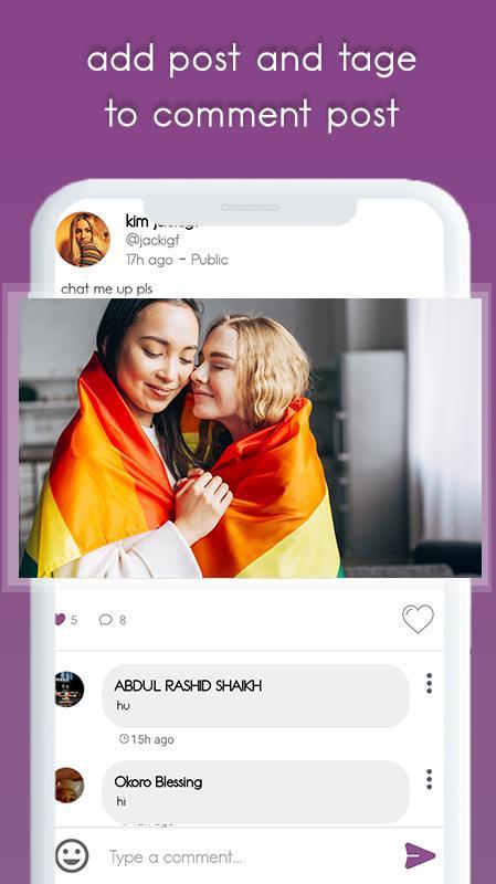 Lesbian Dating - Meet & Chat 5.0.8 Screenshot 4