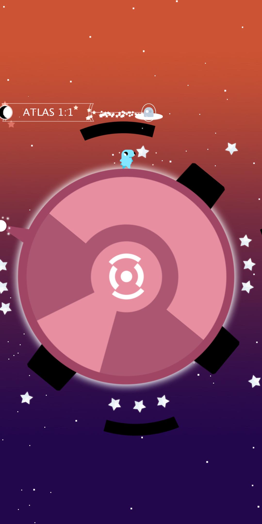 Alien Jump Collect Moon stars 1.7 Screenshot 11