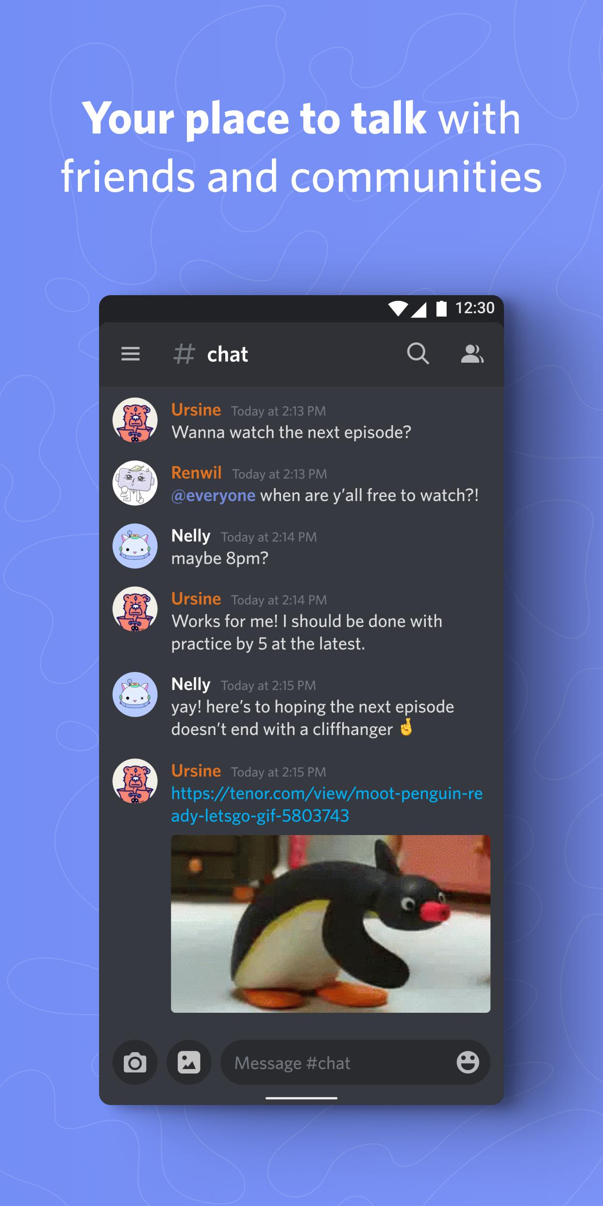 Discord Talk, Video Chat & Hang Out with Friends screenshot