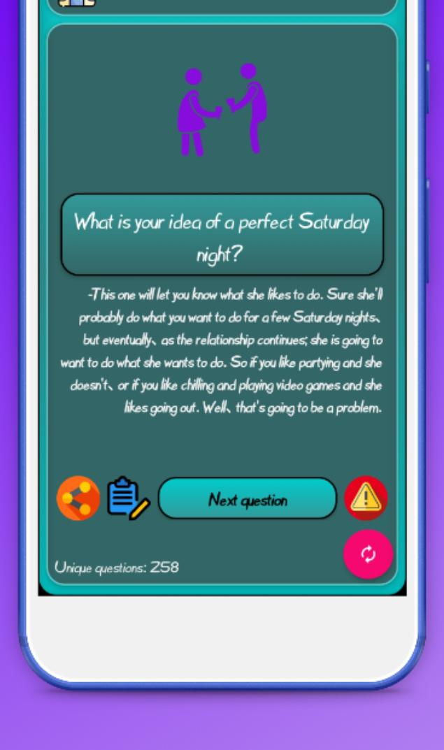 First Date Questions 1.0.1 Screenshot 3