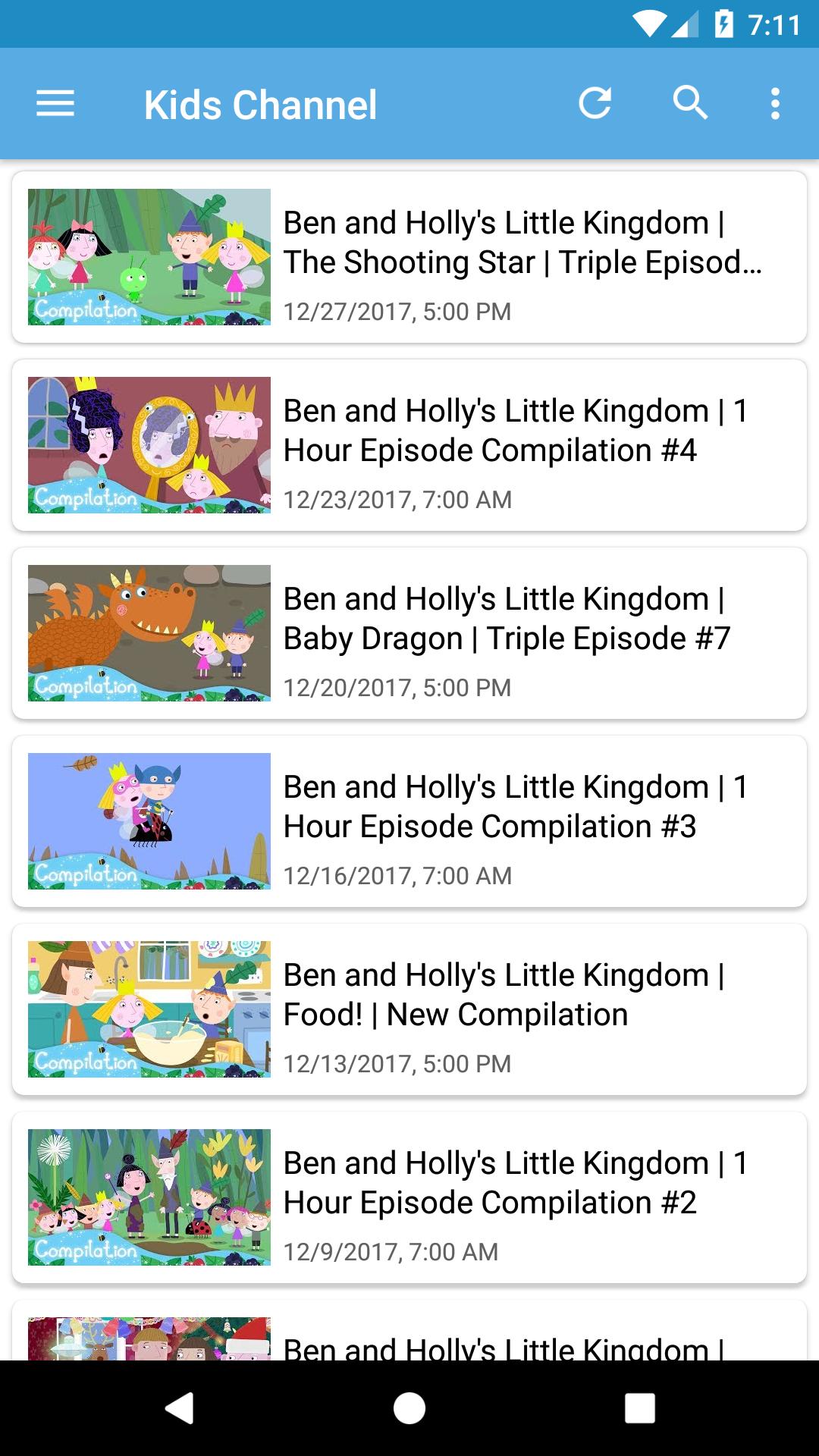 Kids Videos 1.4 Screenshot 2